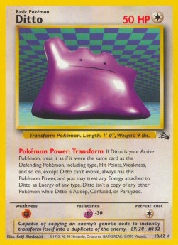 Ditto - Fossil (Rare) [FO-18]
