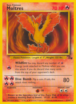 Moltres - Fossil (Rare) [FO-27]