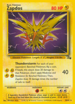 Zapdos - Fossil (Rare) [FO-30]