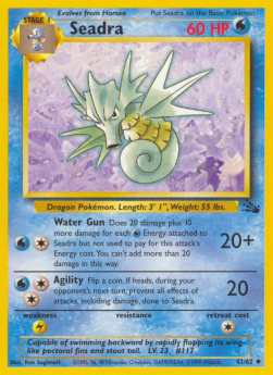 Seadra - Fossil (Uncommon) [FO-42]