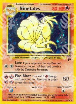 Ninetales - Set Base 2 (Holo Rare) [B2-13]