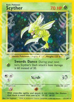 Scyther - Set Base 2 (Holo Rare) [B2-17]