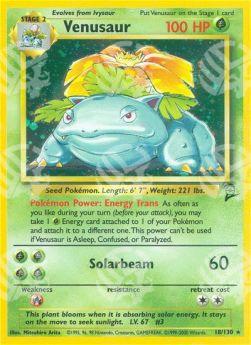 Venusaur - Set Base 2 (Holo Rare) [B2-18]