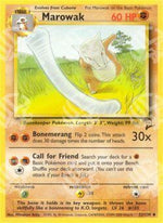 Marowak - Set Base 2 (Uncommon) [B2-52]