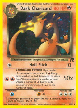 Dark Charizard - Team Rocket (Holo Rare) [TR-4]