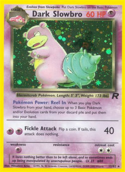 Dark Slowbro - Team Rocket (Holo Rare) [TR-12]