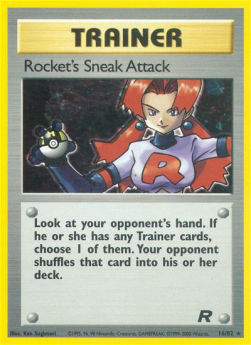 Attacco a Sorpresa del Team Rocket - Team Rocket (Holo Rare) [TR-16]