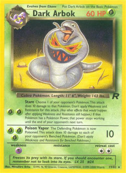 Dark Arbok - Team Rocket (Rare) [TR-19]