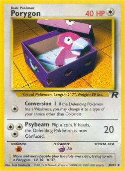 Porygon - Team Rocket (Uncommon) [TR-48]
