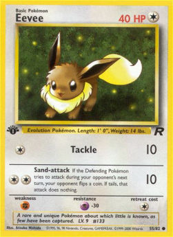 Eevee - Team Rocket (Common) [TR-55]