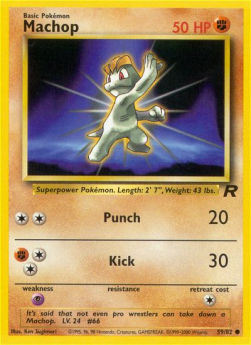 Machop - Team Rocket (Common) [TR-59]