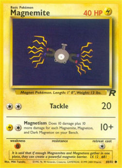 Magnemite - Team Rocket (Common) [TR-60]