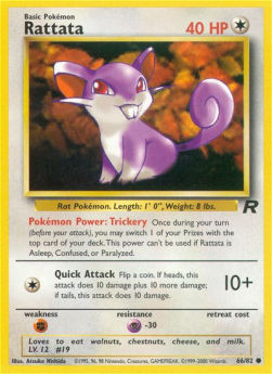 Rattata - Team Rocket (Common) [TR-66]