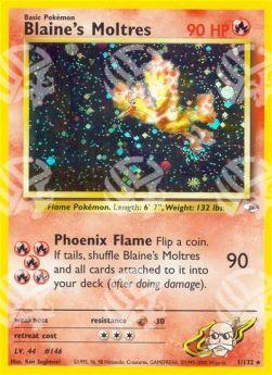 Blaine's Moltres - Gym Heroes (Holo Rare) [GH-1]