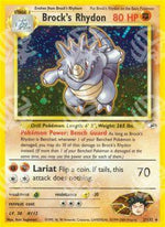 Brock's Rhydon - Gym Heroes (Holo Rare) [GH-2]