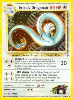 Erika's Dragonair - Gym Heroes (Holo Rare) [GH-4]
