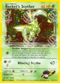 Rocket's Scyther - Gym Heroes (Holo Rare) [GH-13]