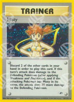 Misty - Gym Heroes (Holo Rare) [GH-18]