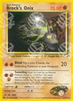 Brock's Onix - Gym Heroes (Rare) [GH-21]