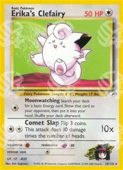 Erika's Clefairy - Gym Heroes (Rare) [GH-25]