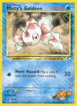 Misty's Goldeen - Gym Heroes (Rare) [GH-30]