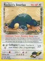 Rocket's Snorlax - Gym Heroes (Rare) [GH-33]