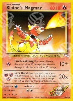 Blaine's Magmar - Gym Heroes (Uncommon) [GH-37]