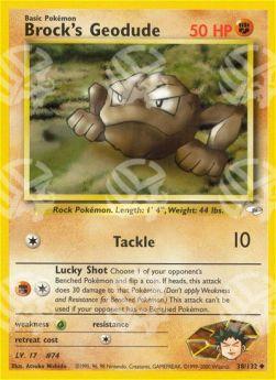 Brock's Geodude - Gym Heroes (Uncommon) [GH-38]