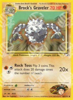 Brock's Graveler - Gym Heroes (Uncommon) [GH-40]
