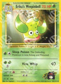 Erika's Weepinbell - Gym Heroes (Uncommon) [GH-49]