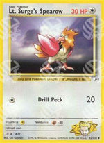 Lt. Surge's Spearow - Gym Heroes (Uncommon) [GH-52]