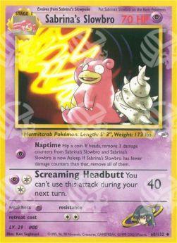 Sabrina's Slowbro - Gym Heroes (Uncommon) [GH-60]