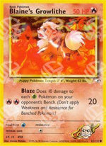 Blaine's Growlithe - Gym Heroes (Common) [GH-62]