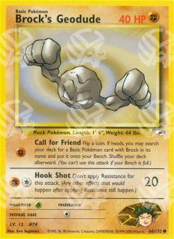 Brock's Geodude - Gym Heroes (Common) [GH-66]
