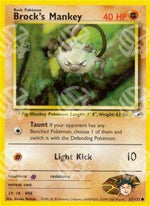 Brock's Mankey - Gym Heroes (Common) [GH-67]