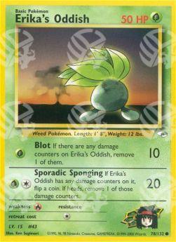 Erika's Oddish - Gym Heroes (Common) [GH-78]