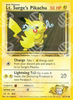 Lt. Surge's Pikachu - Gym Heroes (Common) [GH-81]