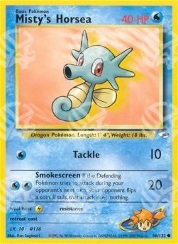Misty's Horsea - Gym Heroes (Common) [GH-86]