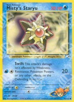 Misty's Staryu - Gym Heroes (Common) [GH-90]