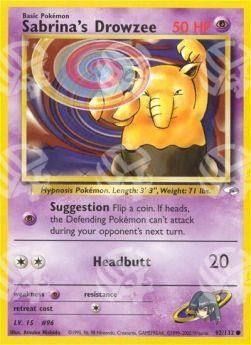 Sabrina's Drowzee - Gym Heroes (Common) [GH-92]