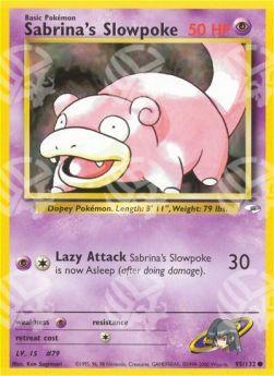Sabrina's Slowpoke - Gym Heroes (Common) [GH-95]