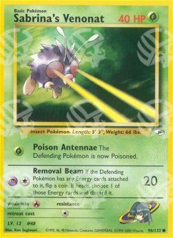 Sabrina's Venonat - Gym Heroes (Common) [GH-96]
