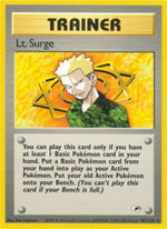 Lt. Surge - Gym Heroes (Rare) [GH-101]