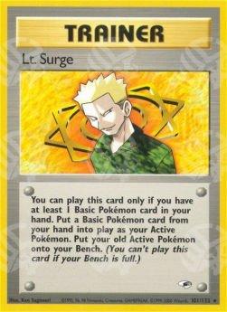 Lt. Surge - Gym Heroes (Rare) [GH-101]