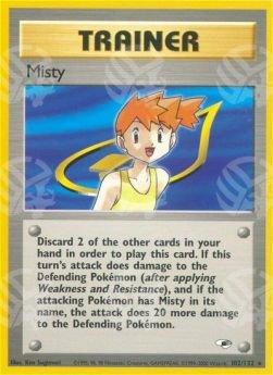Misty - Gym Heroes (Rare) [GH-102]