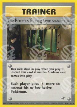 The Rocket's Training Gym - Gym Heroes (Rare) [GH-104]