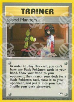 Good Manners - Gym Heroes (Uncommon) [GH-111]