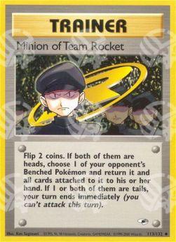 Minion of Team Rocket - Gym Heroes (Uncommon) [GH-113]