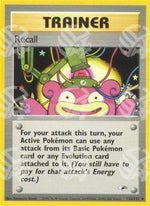 Recall - Gym Heroes (Uncommon) [GH-116]