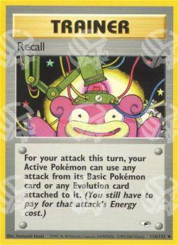 Recall - Gym Heroes (Uncommon) [GH-116]